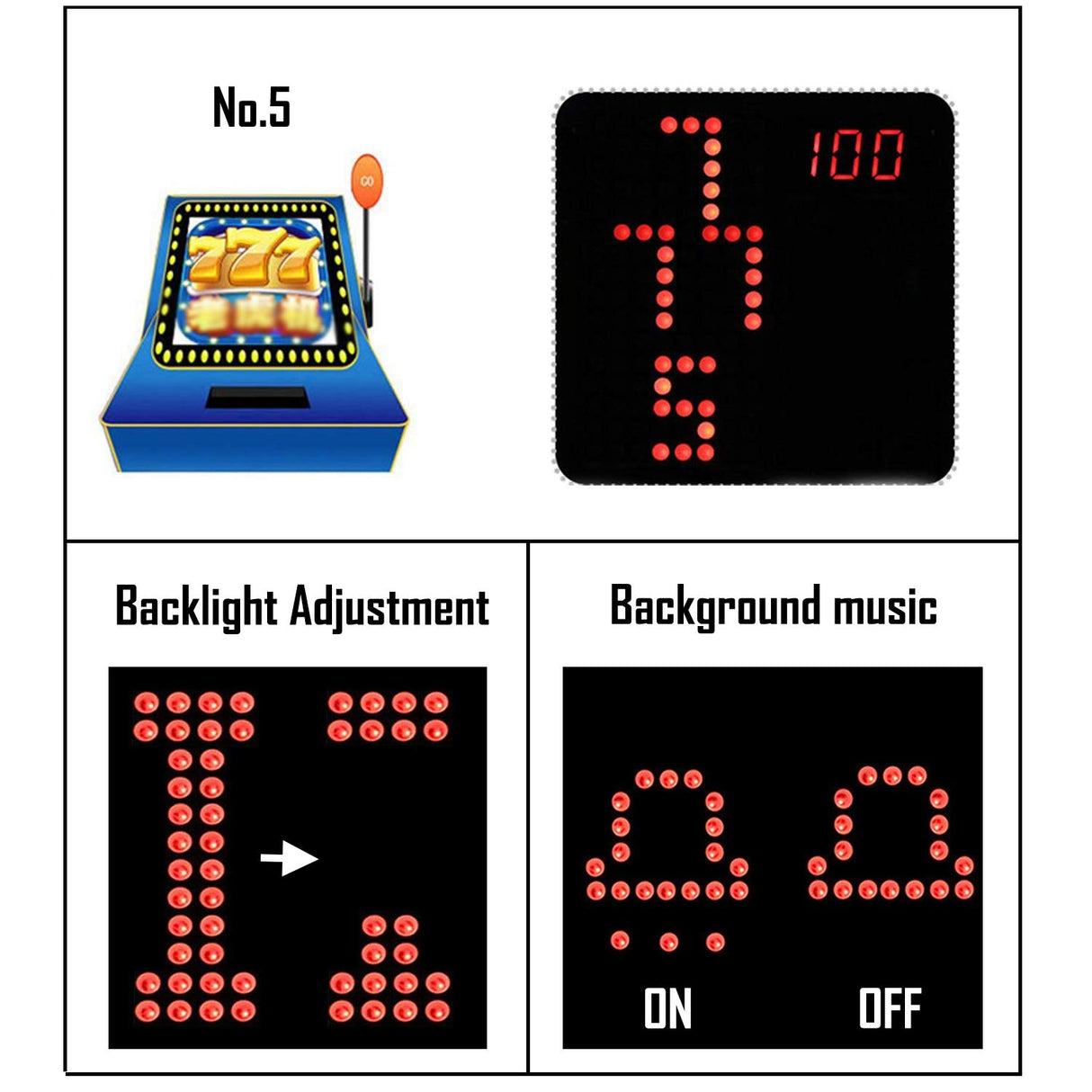 DIY Soldering Project Game Kit Retro Classic Electronic Soldering Kit with 5 Retro Classic Games and Acrylic Case, Idea for STEM High School Family Education Friends by Etoput Etoput
