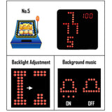 DIY Soldering Project Game Kit Retro Classic Electronic Soldering Kit with 5 Retro Classic Games and Acrylic Case, Idea for STEM High School Family Education Friends by Etoput Etoput