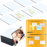 ZYNERY Sublimation Magnet Blanks 3x4.1 inch, 24Pcs Sublimation Blank Fridge Magnets Printable Photos, Personalized Sublimation Magnets for Refrigerator Decoration, Kitchen, Office, Wall ZYNERY