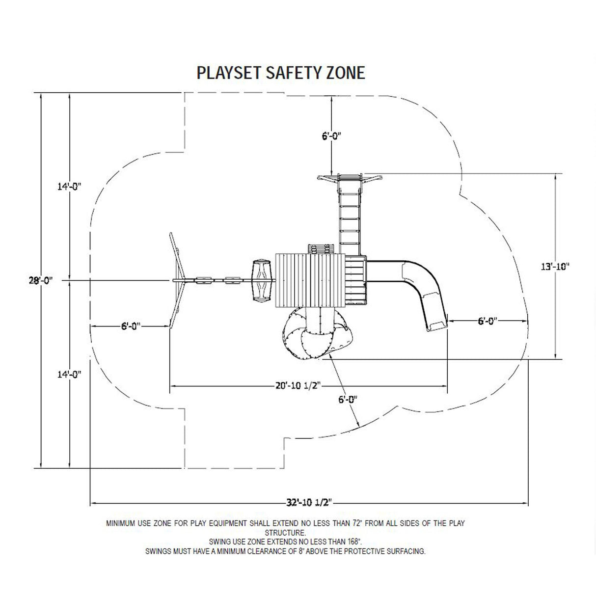 Swing-N-Slide Grandview Twist Play Set with Two Slides, Two Swings, Monkey Bars, Glider and Climbing Wall Swing-N-Slide