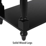 KEIKI Curio Cabinet, 48" H Lighted Glass Display Cabinet w/Adjustable Shelves, Acrylic Mirrored Back Panel, Tempered Glass Doors, Black (Bulb Not Included) KEIKI