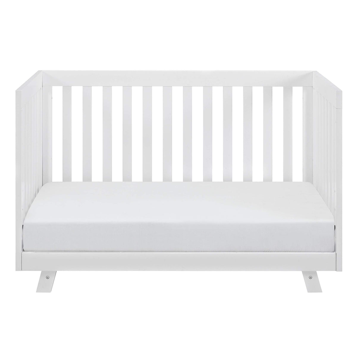 Storkcraft Beckett Convertible Crib (White) – Converts from Baby Crib to Toddler Bed and Daybed, Fits Standard Full-Size Crib Mattress, Adjustable Mattress Support Base Storkcraft