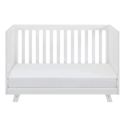 Storkcraft Beckett Convertible Crib (White) – Converts from Baby Crib to Toddler Bed and Daybed, Fits Standard Full-Size Crib Mattress, Adjustable Mattress Support Base - WoodArtSupply