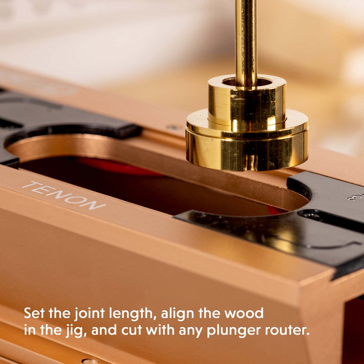 General Tools Mortise and Tenon Jig - Drill Template Set with Hollow Chisel Bit Attachment General Tools