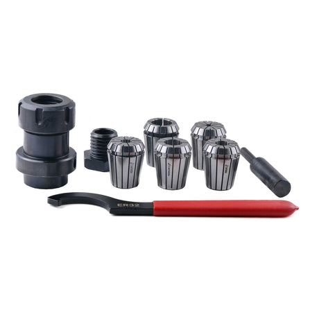 New Lathe ER32 Woodworking Dowel Collet Chuck System 1/4 3/8 1/2 5/8 3/4 USA iGs