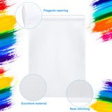 Blank Sublimation Garden Flag DIY Lawn Garden Flags Polyester Banners Flag for Indoor Outdoor Courtyard Decoration, 11.8 x 17.7 Inches Boao