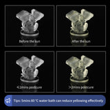 ANYCUBIC Water Wash 3D Printer Resin, 405nm High Precision UV-Curing 3D Resin, Low Shrinkage Standard Photopolymer Resin for 8K Capable LCD DLP Resin 3D Printer Printing (Clear, 500g) ANYCUBIC