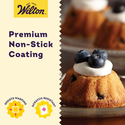 Wilton Non-Stick Mini Fluted Tube Cake Pan