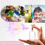 ArtCute 101Pcs Air Freshener Sublimation Blanks Set Car Scented Hanging Sheets for DIY Car and Home Polyester Felt with 1 Roll Elastic Rope and Self-Seal Bags (Rectangle) ArtCute