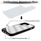 Konohan6 Pieces Sublimation Blank Phone Case Cover Blank Printable Phone Case for DIY Customize Heat Press Rubber Protective Case (Compatible with iPhone 12 Pro Max) Konohan