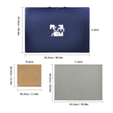 Lavievert 1500 Pieces Jigsaw Puzzle Board with Padded Cover, Portable Puzzle Case with 6 Sorting Trays, Puzzle Caddy Puzzle Storage Saver with Non-Slip Surface for Adults and Kids LAVIEVERT