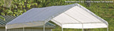 ShelterLogic MaxAP Canopy Replacement Cover, White, 10 x 20 ft. ShelterLogic