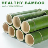 YOWOS 360° Rotating Walnut Bookshelf Tower - 6 Tier Bamboo Storage Rack for Kids & Adults YOWOS