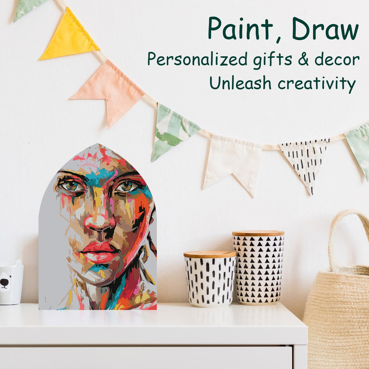 MineIdea 12 Pack Unfinished Gothic Arch Wood Plaque, 5" x 7" Unfinished Wood Arch Crafts DIY Wood Gothic Plaque, Unfinished Arch Wood Boards for Crafts DIY Wood Projects MineIdea