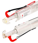 LD-Teemm CO2 Laser Tube, 30W CO2 Laser Tube with Coating 30 watt Length 600mm Dia. 50mm, Wire Pre-Connected for CO2 Laser Cutter Laser Engraving Cutting Machine LD-Teemm