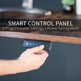 VIVO Electric Height Adjustable 71 x 30 inch Memory Stand Up Desk, Black Table Top, Black Dual Motor Frame with Preset Controller, 2B Series, VIVO