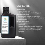 YOUSU Nylon-Like Tough Resin 3D Printer Resin with High Resistance, Functional High-Resolution, 405nm UV Light Curing 3D Printing Liquid for LCD DLP 3D Printer and 8K Capable (1kg, Black) Yousu