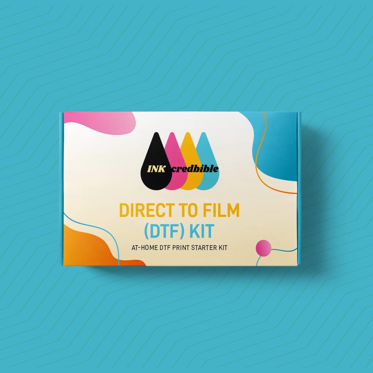 DTF Transfer Powder Film Kit for DTF Sublimation Printer,All-in-1 DTF Starter Kit- 8.8oz White Digital Hot Melt Adhesive &15 Direct to Film Pretreat Iron-on Transfer Paper Fabric INKCREDIBLE