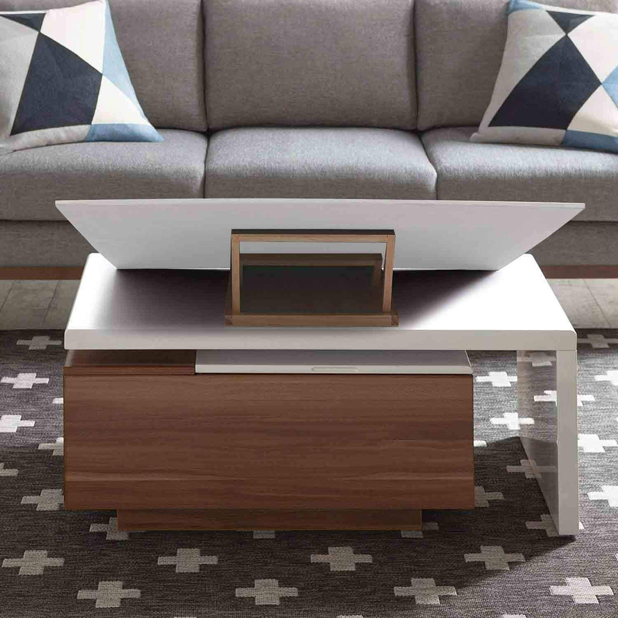 LAVIEVERT Jigsaw Puzzle Easel Bracket, Wooden Puzzle Holder Stand with 2 Adjustable Tilt Angles for 1000 / 1500 Pieces Puzzle Board - Comes with No Puzzle Board LAVIEVERT