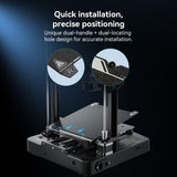 Creality Ender 3 Build Plate Kit Dual-Sided Printing Platform Board Glossy PEO + Matte PEI Plate Build Surface for Ender 3 V3 SE/Ender 3/Ender 3Pro/Ender 3 V2/Ender 3 S1/S1 Pro 3D Printer 235x235mm Creality