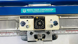 WHITE TIGER KNIT Wool Knitting Machine for Home, Dynamic Model with 180 SPM Sewing Speed, Your Favorite Designs of Cap, Hat, Top, Muffler, Shawl, Scarf, Sweater & Socks at Beginners Kit, 55x16x8 CM WHITE TIGER KNIT