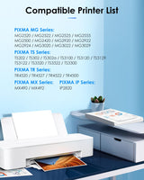 PG-245 XL/CL-246 XL High Capacity Combo Pack for Canon 245XL/Black and The 246XL/Color Works with Canon Pixma MX490 MX492 MG2522 TR4520 MG3022 MG2520 TS3100 TS3122 TS3300 Printer(1 Black,1 Tri-Color) TECKKIN