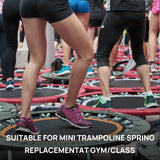 72 Pieces Trampoline Springs Replacement 5.5 Inch Trampoline Springs with T-Hook Heavy Duty Stainless Steel Trampoline Springs Metal Trampoline Pulling Tool Accessories Cyiwniao