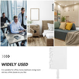 4pcs Graduation Decoration Fan Photo Frame Graduation Picture Holder Sublimation Wooden Picture Frame Photo Plaque Frame Blank Picture Frame Grad Decoration Handheld White MAGICLULU