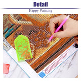 cdjlddww Coffee Cups Diamond Painting Kits for Adults, 5d Diamond Painting for Adults, DIY Full Drill Diamond Dots Paintings Picture Arts Craft for Home Wall Art Decor 14x14Inch cdjlddww