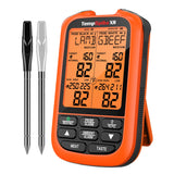 ThermoPro TempSpike 1000FT Wireless Meat Thermometer Digital with 2 Upgraded Ultra-Thin Probe, Smoker Thermometer Wireless for Oven/Rotisserie/Sous Vide/Stove/BBQ Grill Thermometer ThermoPro