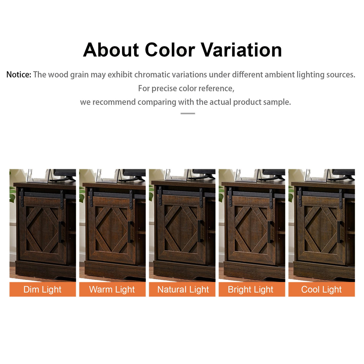 WAMPAT Rustic Wood 3-Drawer Dresser,32-inch Tall Farmhouse Bedroom Chest of Drawers with Smooth Glide, 31.5-inch Wide Storage Cabinet with Drawers, Rustic Brown WAMPAT