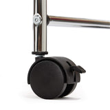 Seville Classics Rolling Utility Organizer Storage Cart, for Home Office, School, Classroom, Scrapbook, Hobby, Craft, 10 Drawer, Frost White Seville Classics