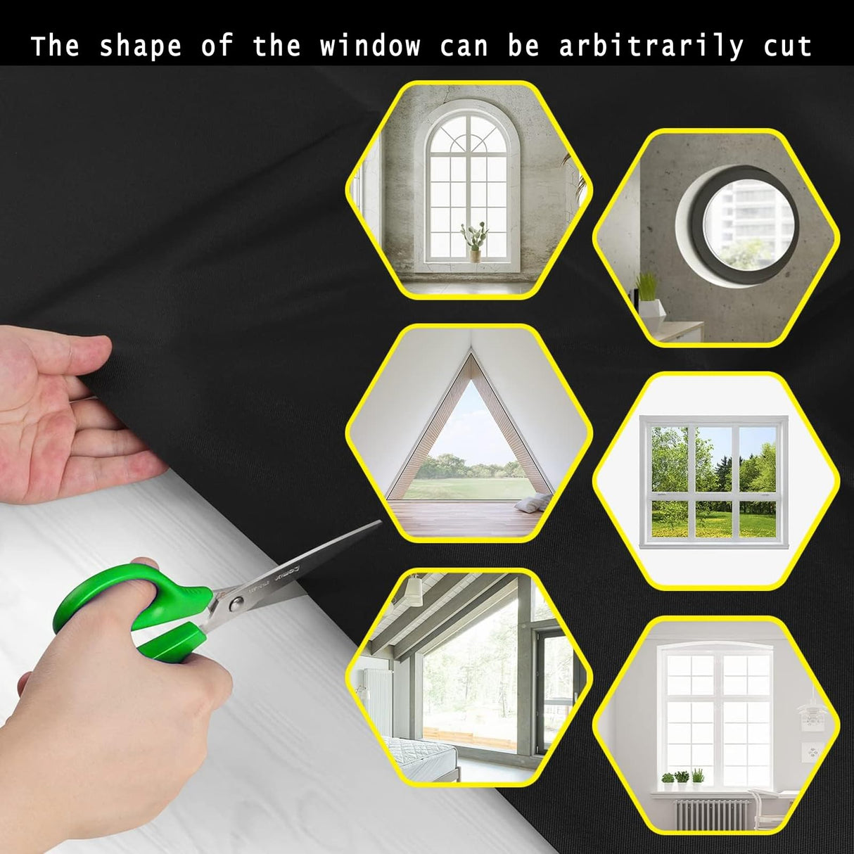 100% Blackout Curtains for Bedroom 39" x 57" Portable Blackout Shades Film No Drill Blackout Curtains Sunblock Window Cover Black Out Curtains for Nursery Dorm Room Office and Travel Windows T Legend