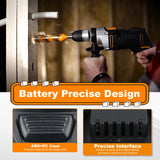 VINIDA 2Pack 20V 4.0Ah Battery 20V Max WA3520 Lithium Battery WG151s WG155s WG251s WG255s WG540s WG545s Tool Batteries VINIDA