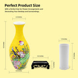 3D Puzzles Vase for Adults, 160 Pieces Puzzle Flower Vase for Home and Office Decor, DIY 4D Jigsaw Vase Arts and Crafts for Kids, Unique Housewarming Gifts for Moms YIZHOR