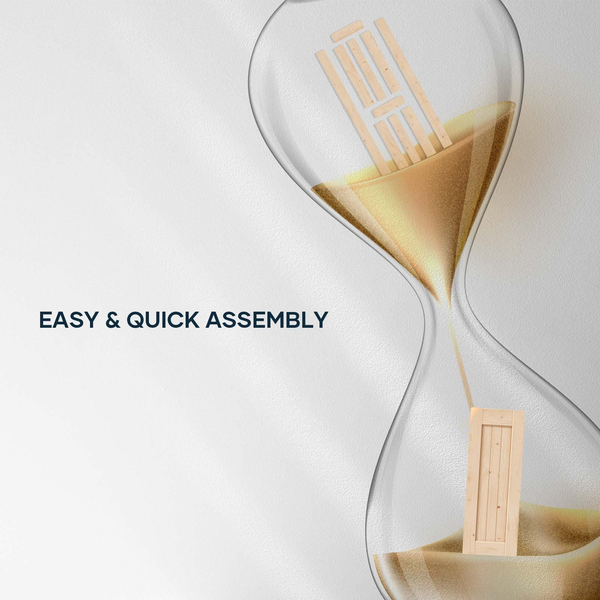 EaseLife 36in x 84in (Double 18in×84in Door) Barn Door with 6.6FT Sliding Door Hardware & Handle Included,DIY Assemblely,Easy Install,Apply to Interior Rooms & Storage Closet,H-Frame EaseLife