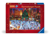 Ravensburger Rockefeller Center Joy 1000 Piece Jigsaw Holiday Puzzle for Adults - 12000420 - Handcrafted Tooling, Made in Germany, Every Piece Fits Together Perfectly Ravensburger