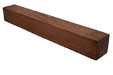 Exotic Wood Zone Raw Lumber Turning Blanks - Kiln-Dried Exotic Hardwood Wood Turning Blank for Eco-Friendly Woodturning, Wood Lathe, and DIY Projects Sapele 2-1/2" x 2-1/2" x 12" Exotic Wood Zone
