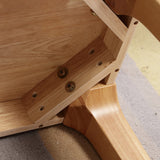 BALANBO Bed End Bench Wood Bench Living Room Entrance Bench Bedroom Seat Dining Table Chair, Bedroom, Living Room, Kitchen Wooden Bench (Natural Color) BALANBO