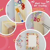 LEJITEKK DIY Picture Frame Craft Kit for Kids - Crafts for Girls 8-12, Tween Girls Gifts 10-12, Mosaic Kids Arts and Crafts Ages 6-8 LEJITEKK