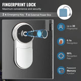 VEVOR 5 Rifles Gun Safe, Rifle Safe with Fingerprint Lock, Quick Access Gun Storage Cabinet for Shotguns with Removable Shelf & Pistol Rack VEVOR