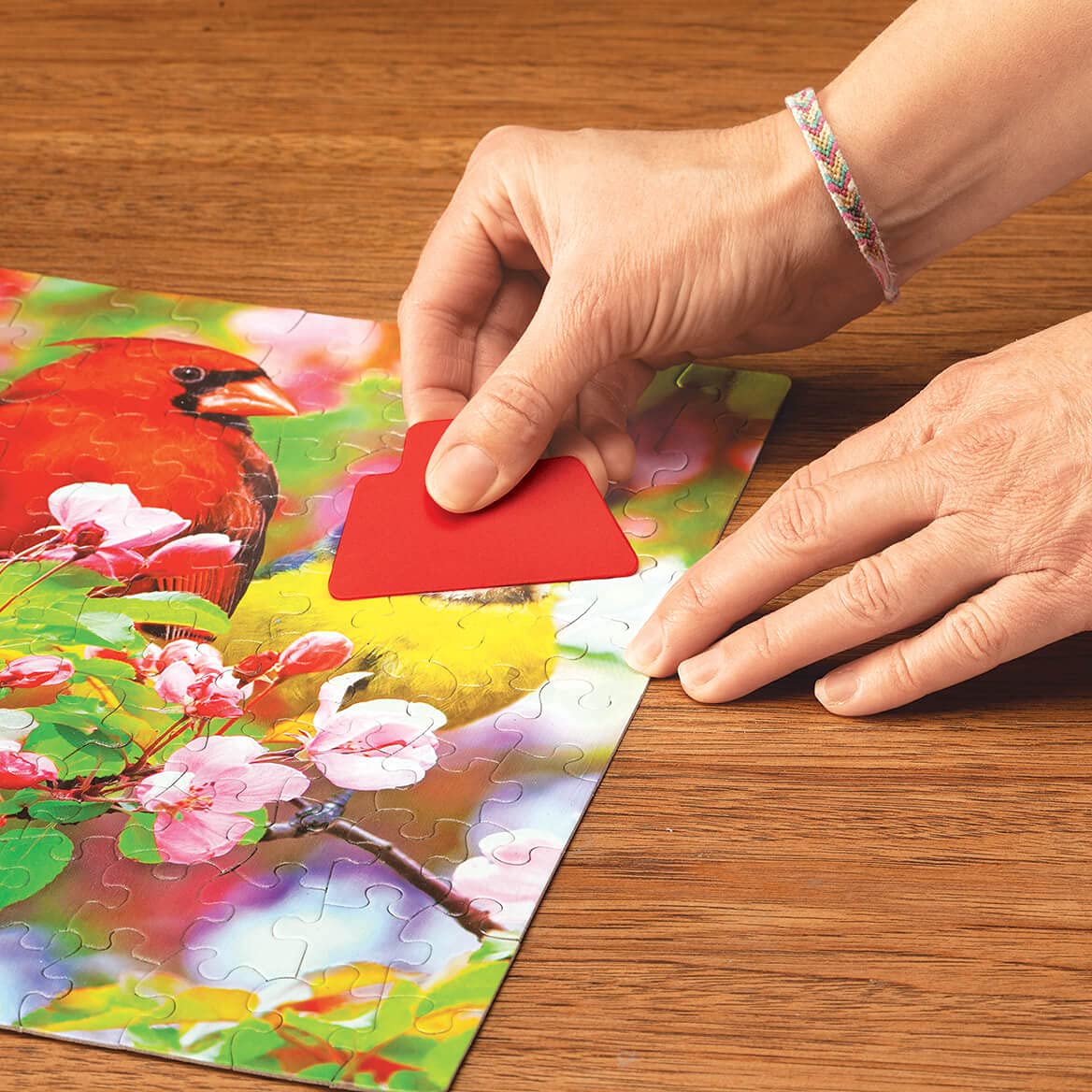 RoseArt Jigsaw Puzzle Glue with Applicator - Saves, Laminates and Preserves Finished Jigsaw Puzzles - Easy to Apply, Dries Quick, Clear & Bright - WoodArtSupply