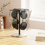 Josmimic Marble Sunglass Holder Organizer, Sunglass Holder, Eyeglass Display Stand Holder for Multiple Glasses Josmimic