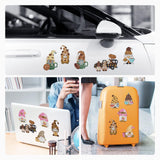 Sitsink Gnome Diamond Art Magnet - Cute Coffee Gnome Diamond Painting Refrigerator Stickers, Coffee Cookie 3D Gem Art Fridge Magnet Stickers Kit for Adult Sitsink