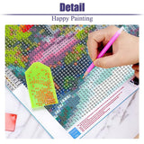 Canrichshop 6 Packs Diamond Art Painting Kits for Adults,Beach Moon Diamond Painting Kits for Beginners,Landscape 5D Full Drill Diamond Dots,Gem Art Crafts for Adults Wall Decor 12x16inch Canrichshop