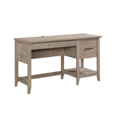 Sauder Summit Station Desk, L: 52.09" x W: 19.29" x H: 29.02", Laurel Oak finish Sauder