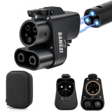 Tesla Supercharger Adapter, NACS to CCS Adapter [Max 500A, 1000V], Fast Charge Your CCS1 EV at Tesla Superchargers, Electric Vehicle Charging Adapter for Ford, Rivian, GM, Volvo and Polestar EVs Bangzi