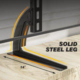 5Rcom TV Stand Mount, Universal TV Stand Tabletop for 22 to 65 inch Plasma LCD LED Flat Screen TVs, TV Legs, Holds up to 88lbs, Max VESA 800 x 500mm, Height Adjustable TV Base 5Rcom