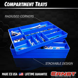 ERNST Tool Organizer Tray, Green, 10-Compartments, Storage, Garage, Workshop, Organization, Tools, Equipment, Heavy-Duty, Multi-Compartment, Durable, Industrial, Workbench, Efficient Storage Ernst Manufacturing