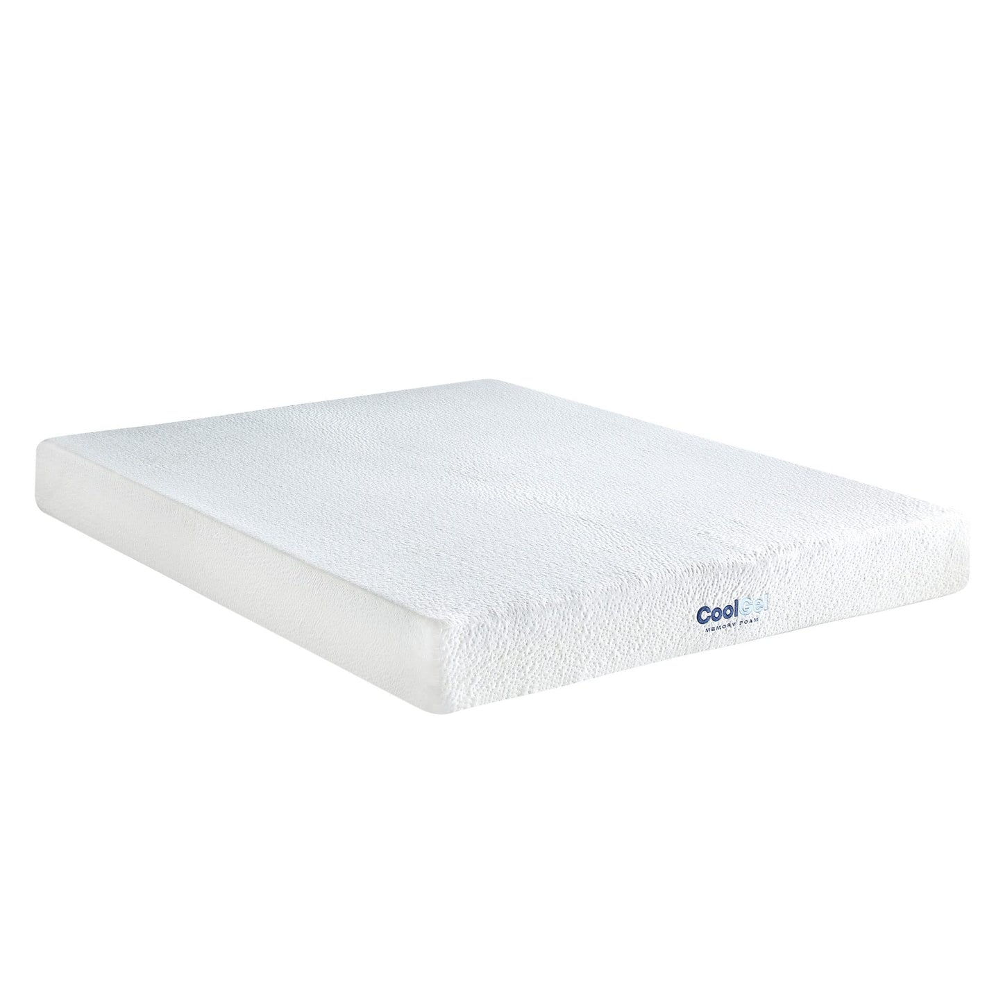 Cool Gel Memory Foam 8-Inch Mattress, CertiPUR-US Certified, Mattress in a Box, Twin, White